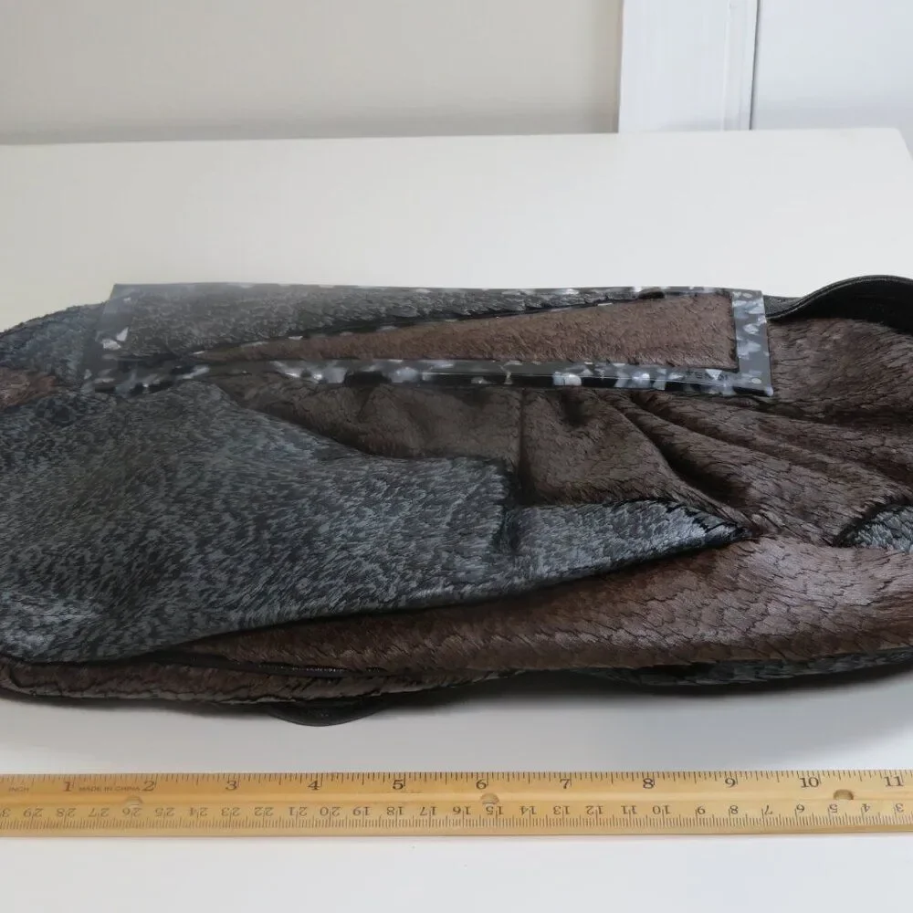 FENDI NAPPA Soft Leather Bag Rare Piece